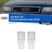0 Freccia laterale LED Audi A8 D2 1999 - 2002: T10 Bolt T10: LED Frecce Bolt Arancio (Coppia)