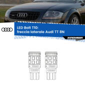 0 Freccia laterale LED Audi TT 8N 1998 - 2006: T10 Bolt T10: LED Frecce Bolt Arancio (Coppia)