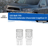 0 Freccia laterale LED Chevrolet Captiva C1 2006 - 2018: T10 Bolt T10: LED Frecce Bolt Arancio (Coppia)