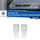 0 Freccia laterale LED Citroën Xsara picasso  1999 - 2012: T10 Bolt T10: LED Frecce Bolt Arancio (Coppia)