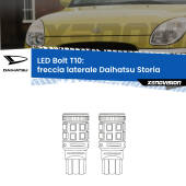 0 Freccia laterale LED Daihatsu Storia 1998 - 2005: T10 Bolt T10: LED Frecce Bolt Arancio (Coppia)