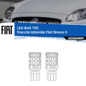 0 Freccia laterale LED Fiat Bravo II 2006 - 2014: T10 Bolt T10: LED Frecce Bolt Arancio (Coppia)