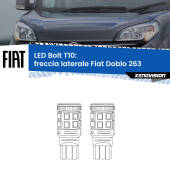0 Freccia laterale LED Fiat Doblo 263 2010 - 2016: T10 Bolt T10: LED Frecce Bolt Arancio (Coppia)