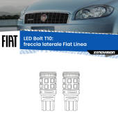 0 Freccia laterale LED Fiat Linea 2007 - 2018: T10 Bolt T10: LED Frecce Bolt Arancio (Coppia)