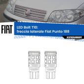 0 Freccia laterale LED Fiat Punto 188 1999 - 2010: T10 Bolt T10: LED Frecce Bolt Arancio (Coppia)