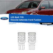 0 Freccia laterale LED Ford Fusion  faro bianco: T10 Bolt T10: LED Frecce Bolt Arancio (Coppia)