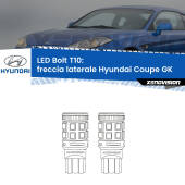 0 Freccia laterale LED Hyundai Coupe GK prima serie: T10 Bolt T10: LED Frecce Bolt Arancio (Coppia)