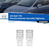 0 Freccia laterale LED Hyundai Highway  2000 - 2004: T10 Bolt T10: LED Frecce Bolt Arancio (Coppia)