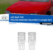 0 Freccia laterale LED Hyundai S coupe SLC 1990 - 1996: T10 Bolt T10: LED Frecce Bolt Arancio (Coppia)