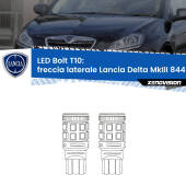 0 Freccia laterale LED Lancia Delta MkIII 844 2008 - 2014: T10 Bolt T10: LED Frecce Bolt Arancio (Coppia)