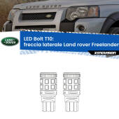 0 Freccia laterale LED Land rover Freelander L314 prima serie: T10 Bolt T10: LED Frecce Bolt Arancio (Coppia)