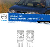 0 Freccia laterale LED Mazda 626 V GE 1992 - 1997: T10 Bolt T10: LED Frecce Bolt Arancio (Coppia)