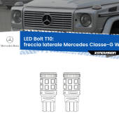0 Freccia laterale LED Mercedes Classe-G W463 faro bianco: T10 Bolt T10: LED Frecce Bolt Arancio (Coppia)