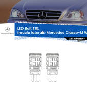 0 Freccia laterale LED Mercedes Classe-M W163 1998 - 2000: T10 Bolt T10: LED Frecce Bolt Arancio (Coppia)