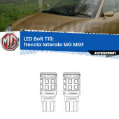 0 Freccia laterale LED MG MGF  1995 - 2002: T10 Bolt T10: LED Frecce Bolt Arancio (Coppia)