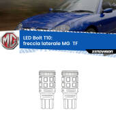 0 Freccia laterale LED MG TF 2002 - 2009: T10 Bolt T10: LED Frecce Bolt Arancio (Coppia)