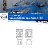 0 Freccia laterale LED Opel Agila A H00 2000 - 2007: T10 Bolt T10: LED Frecce Bolt Arancio (Coppia)