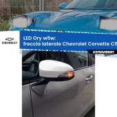 0 Freccia laterale LED per Chevrolet Corvette C5 1997 - 2004: Ory w5w W5W lampadina LED canbus arancio modello Ory