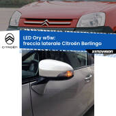 0 Freccia laterale LED per Citroën Berlingo 1999 - 2007: Ory w5w W5W lampadina LED canbus arancio modello Ory
