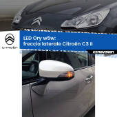0 Freccia laterale LED per Citroën C3 II 2009 - 2016: Ory w5w W5W lampadina LED canbus arancio modello Ory