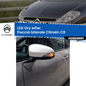 0 Freccia laterale LED per Citroën C8  2002 - 2010: Ory w5w W5W lampadina LED canbus arancio modello Ory