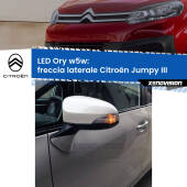 0 Freccia laterale LED per Citroën Jumpy III 1998 in poi: Ory w5w W5W lampadina LED canbus arancio modello Ory