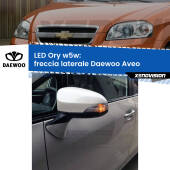 0 Freccia laterale LED per Daewoo Aveo 2002 - 2005: Ory w5w W5W lampadina LED canbus arancio modello Ory