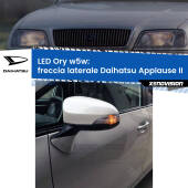0 Freccia laterale LED per Daihatsu Applause II 1997 - 2000: Ory w5w W5W lampadina LED canbus arancio modello Ory