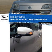 0 Freccia laterale LED per Daihatsu Materia 2006 in poi: Ory w5w W5W lampadina LED canbus arancio modello Ory