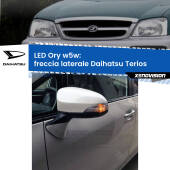 0 Freccia laterale LED per Daihatsu Terios 1997 - 2005: Ory w5w W5W lampadina LED canbus arancio modello Ory