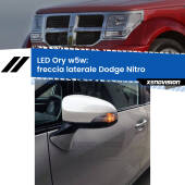 0 Freccia laterale LED per Dodge Nitro  2006 - 2012: Ory w5w W5W lampadina LED canbus arancio modello Ory