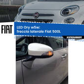 0 Freccia laterale LED per Fiat 500L 2012 - 2018: Ory w5w W5W lampadina LED canbus arancio modello Ory