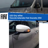 0 Freccia laterale LED per Fiat Ducato 250 faro bianco: Ory w5w W5W lampadina LED canbus arancio modello Ory
