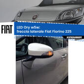 0 Freccia laterale LED per Fiat Fiorino 225 2008 - 2021: Ory w5w W5W lampadina LED canbus arancio modello Ory