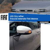 0 Freccia laterale LED per Fiat Marea 1996 - 2002: Ory w5w W5W lampadina LED canbus arancio modello Ory