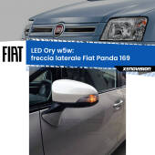 0 Freccia laterale LED per Fiat Panda 169 2003 - 2012: Ory w5w W5W lampadina LED canbus arancio modello Ory