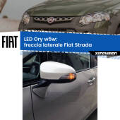 0 Freccia laterale LED per Fiat Strada 1999 - 2021: Ory w5w W5W lampadina LED canbus arancio modello Ory