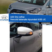 0 Freccia laterale LED per Hyundai IX20 JC 2010 in poi: Ory w5w W5W lampadina LED canbus arancio modello Ory