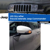 0 Freccia laterale LED per Jeep Commander 2005 - 2010: Ory w5w W5W lampadina LED canbus arancio modello Ory