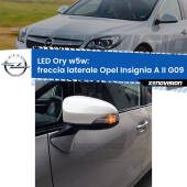 0 Freccia laterale LED per Opel Insignia A II G09 2014 - 2017: Ory w5w W5W lampadina LED canbus arancio modello Ory