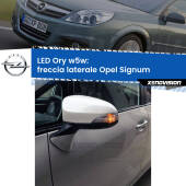 0 Freccia laterale LED per Opel Signum  2003 - 2008: Ory w5w W5W lampadina LED canbus arancio modello Ory