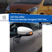 0 Freccia laterale LED per Peugeot 1007 KM_ 2005 - 2009: Ory w5w W5W lampadina LED canbus arancio modello Ory