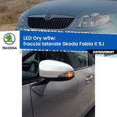 0 Freccia laterale LED per Skoda Fabia II 5J 2006 - 2014: Ory w5w W5W lampadina LED canbus arancio modello Ory