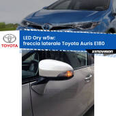 0 Freccia laterale LED per Toyota Auris E180 2012 - 2018: Ory w5w W5W lampadina LED canbus arancio modello Ory