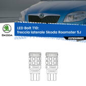 0 Freccia laterale LED Skoda Roomster 5J 2006 - 2015: T10 Bolt T10: LED Frecce Bolt Arancio (Coppia)