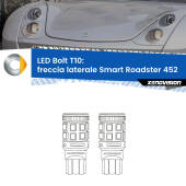 0 Freccia laterale LED Smart Roadster 452 2003 - 2005: T10 Bolt T10: LED Frecce Bolt Arancio (Coppia)