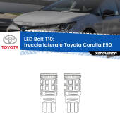 0 Freccia laterale LED Toyota Corolla E90 1987 - 1993: T10 Bolt T10: LED Frecce Bolt Arancio (Coppia)