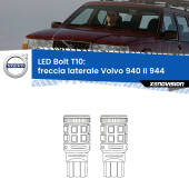 0 Freccia laterale LED Volvo 940 II 944 1994 - 1998: T10 Bolt T10: LED Frecce Bolt Arancio (Coppia)