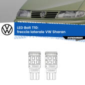 0 Freccia laterale LED VW Sharan  faro bianco: T10 Bolt T10: LED Frecce Bolt Arancio (Coppia)