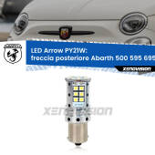 0 Freccia posteriore LED Abarth 500 595 695 2008 - 2022: PY21W Arrow PY21W: Lampadina frecce LED No-Hyperflash Arrow